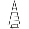 vidaXL Metal juletr&aelig; Sort 90 cm St&aring;l