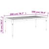 vidaXL spisebordss&aelig;t til haven 7 dele massivt teaktr&aelig;
