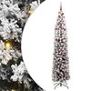 vidaXL Kunstigt juletr&aelig; Gr&oslash;n 210 cm PVC og St&aring;l og Plastik