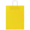 vidaXL papirposer 50 stk. med h&aring;ndtag 32x12x42 cm gul