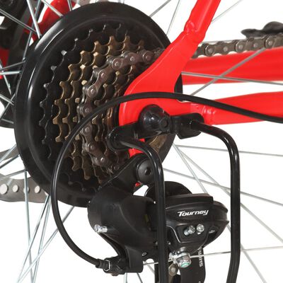 Ved navn rør sfære vidaXL mountainbike 21 gear 29 tommer hjul 58 cm stel rød | vidaXL.dk