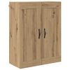 vidaXL Highboard Artisan Egetr&aelig; 69,5 x 34 x 180 cm Konstrueret tr&aelig;