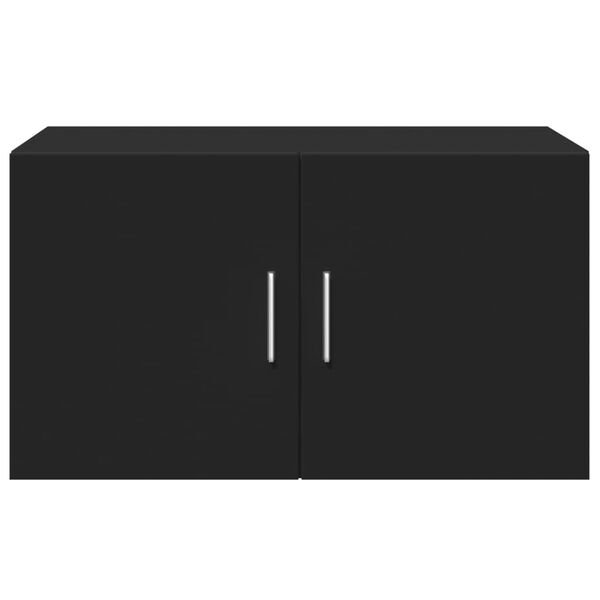 vidaXL v&aelig;gskab 70x42,5x40 cm konstrueret tr&aelig; sort
