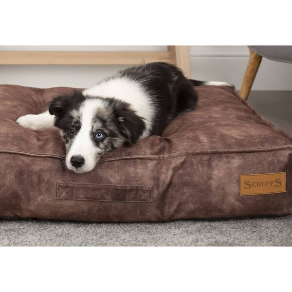 Scruffs & Tramps hundemadras Kensington 80x60 cm str. M brun