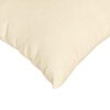 vidaXL Sofapuder 2 pcs Creme 70 x 50 cm Velourstof