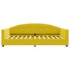 vidaXL daybed 100x200 cm velour gul