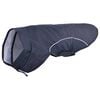 vidaXL Hunderegnfrakke med refleksstriber polyester XS marinebl&aring;