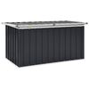 vidaXL hyndeboks 129x67x65 cm antracitgr&aring;
