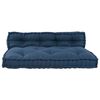 vidaXL Palle Sofa Pude 2 pcs Indigo 120 x 80 x 38 cm Stof