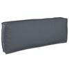 vidaXL Pude Oxford stof Antracit 120 x 40 x 12 cm
