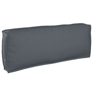 vidaXL Pude Oxford stof Antracit 120 x 40 x 12 cm