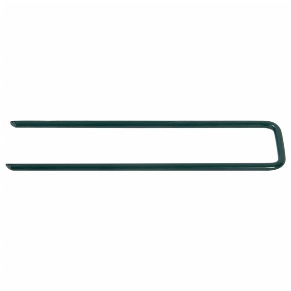 vidaXL s&oslash;m til kunstgr&aelig;s 50 stk. U-formet jern