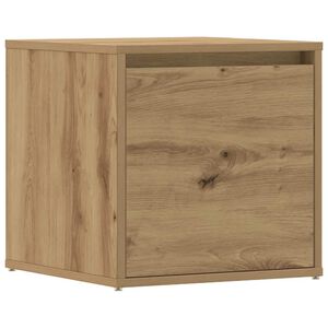 vidaXL opbevaringsskab 40,5x40x40 cm konstrueret tr&aelig; kunsteg