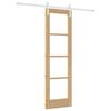 vidaXL Skyded&oslash;r ORKDAL Naturfarvet 61 x 198,5 cm