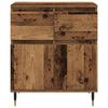 vidaXL Sideboard Gammelt tr&aelig; 60 x 35 x 70 cm Ingeni&oslash;rt tr&aelig; og jern