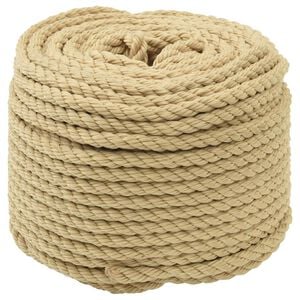 vidaXL B&aring;dsnor 8 mm 500 m Naturfarvet