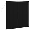 vidaXL Persienner Indstillelig Sort 150 x 160 cm PVC