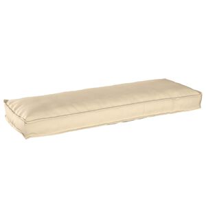 vidaXL Pude Beige 120 x 40 x 8 cm Oxford stof