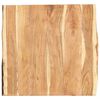 vidaXL bordplade 58x(50-60)x3,8 cm massivt akacietr&aelig;