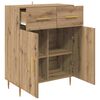 vidaXL Sideboard Artisan Egetr&aelig; 69,5 x 34 x 90 cm Konstrueret tr&aelig;
