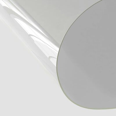 vidaXL bordbeskytter 70x70 cm 1,6 mm PVC transparent