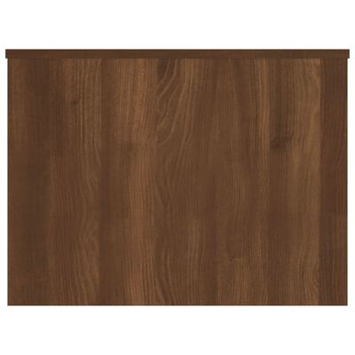 vidaXL sofabord 80x55,5x41,5 cm konstrueret træ brun egetræsfarve