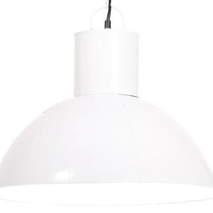 vidaXL h&aelig;ngelampe 25 W rund 48 cm E27 hvid