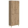 vidaXL Skab S&aelig;t 2 pcs Artisan-eg 66 x 34,5 x 90 cm Konstrueret tr&aelig;