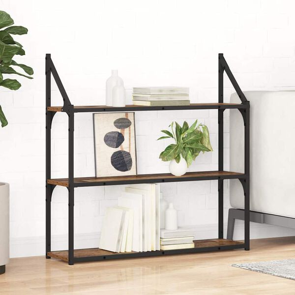 vidaXL V&aelig;ghylde Gammelt tr&aelig; 80 x 21 x 78,5 cm Konstrueret tr&aelig;