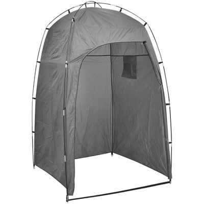 vidaXL bærbart campingtoilet med telt 10+10 l