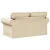 vidaXL Sofa Creme Samlede dimensioner: 155 x 82 x 80 cm (B x D x H)