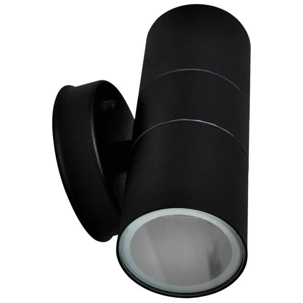 vidaXL udend&oslash;rs v&aelig;glamper 2 stk. rustfrit st&aring;l op/nedadvendt