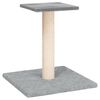 vidaXL kradsetr&aelig; med platform 38 cm lysegr&aring;