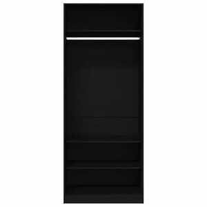 vidaXL Garderobeskab Artisan Egetr&aelig; 80 x 50 x 200 cm Konstrueret tr&aelig;