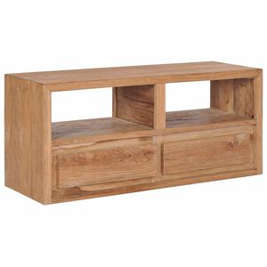 vidaXL tv-skab 90x30x40 cm massivt teaktr&aelig;