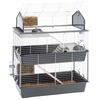 Ferplast kaninbur Barn 100 Double 95x57x121 cm gr&aring;