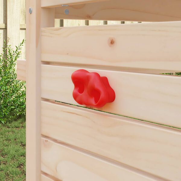 vidaXL Klatgreb 12 pcs R&oslash;d 100 x 67 x 43 mm PP