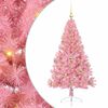 vidaXL Kunstig Forbelyst Juletr&aelig; med 150 LED'er Lyser&oslash;d 150 cm PVC