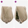 vidaXL Frostbeskyttelses Plantefleece D&aelig;kke 3 pcs Beige 3,5 x 3,93 m