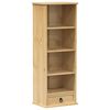 vidaXL reol Corona 40x30x110 cm massivt fyrretr&aelig;