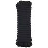 vidaXL B&aring;dsnor 2 mm 6 m Sort Polyester