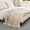 vidaXL Kastet&aelig;pper 24 pcs Beige 170 x 130 cm Fleece