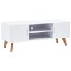 vidaXL tv-skab 120 x 40 x 46 cm MDF hvid