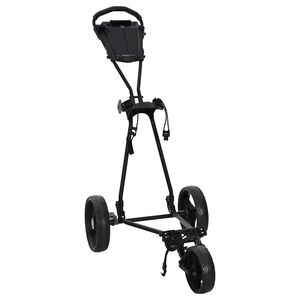 vidaXL Golf Trolley Sort 95 x 60 x 130 cm Jern