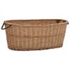 vidaXL br&aelig;ndekurv med h&aring;ndtag 88 x 57 x 34 cm naturpil
