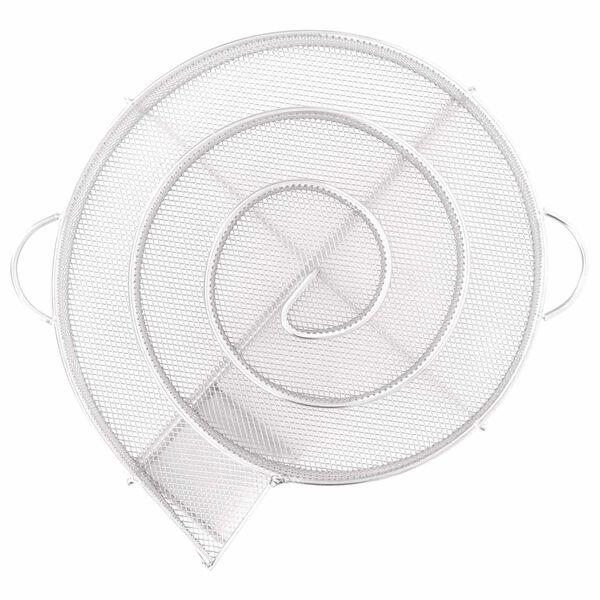 vidaXL koldr&oslash;gsgenerator rund 19,5 cm rustfrit st&aring;l