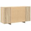 vidaXL Sideboard Sonoma eg 135 x 41 x 75 cm Konstrueret tr&aelig;