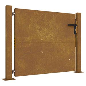 vidaXL havel&aring;ge 100x75 cm cortenst&aring;l