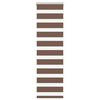 vidaXL zebragardin brun 40x150 cm stofbredde 35,9 cm polyester
