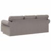 vidaXL Sofa Gr&aring;brun Samlede dimensioner: 215 x 138 x 80 cm (B x D x H)